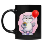 Кружка цветная UV-DTF