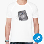 Мужская спортивная футболка