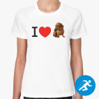 Женская спортивная футболка