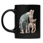 Кружка цветная UV-DTF