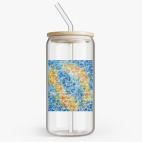 Банка с бамбуковой крышкой