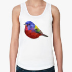 Птичка из полигонов