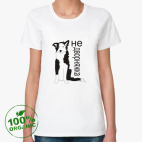 Женская футболка органик