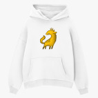 Толстовка худи оверсайз