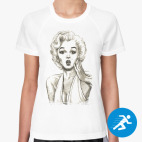 Женская спортивная футболка