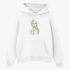 Толстовка худи оверсайз