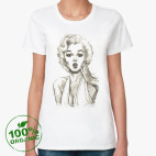 Женская футболка органик