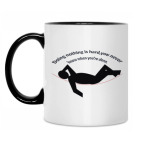 Кружка двухцветная