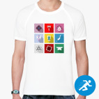 Мужская спортивная футболка