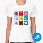 Женская спортивная футболка