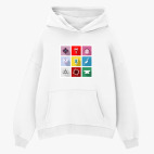 Толстовка худи оверсайз