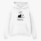 Толстовка худи оверсайз