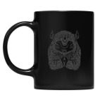 Кружка цветная UV-DTF