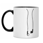 Кружка двухцветная