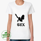 Женская футболка органик