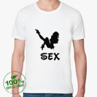 Мужская футболка органик