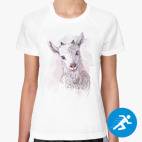 Женская спортивная футболка