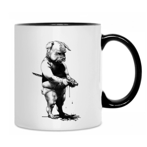 Кружка с принтом Харакири