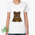 Женская футболка органик