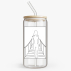 Банка с бамбуковой крышкой