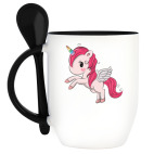 Кружка с ложкой