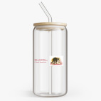 Банка с бамбуковой крышкой