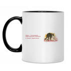 Кружка двухцветная