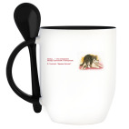 Кружка с ложкой