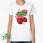 Женская футболка органик