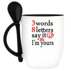 Кружка с ложкой