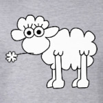 Овца с клевером