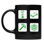 Кружка цветная UV-DTF