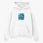 Толстовка худи оверсайз