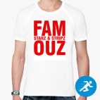 Мужская спортивная футболка