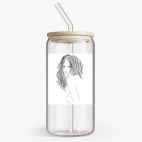 Банка с бамбуковой крышкой