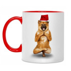 Двухцветная кружка Собака