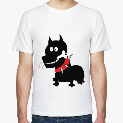 Футболка с принтом Dog