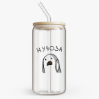 Банка с бамбуковой крышкой