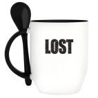 Кружка с ложкой