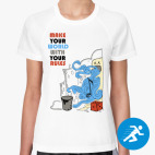 Женская спортивная футболка