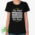 Женская футболка органик