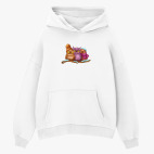 Толстовка худи оверсайз