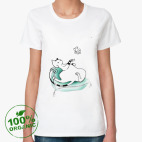 Женская футболка органик