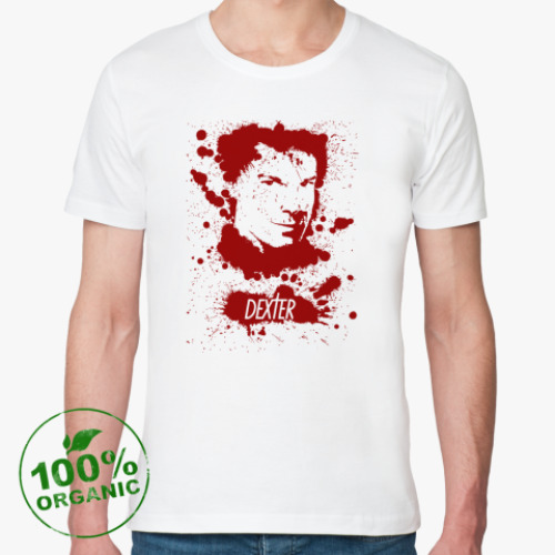 Футболка из органик-хлопка с принтом Dexter