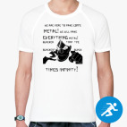 Мужская спортивная футболка