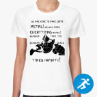 Женская спортивная футболка