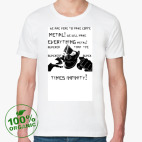 Мужская футболка органик