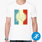 Мужская спортивная футболка