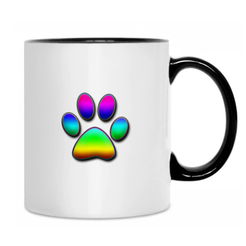 Кружка 'Радужная лапка'