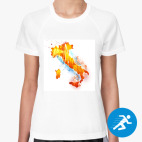 Женская спортивная футболка